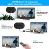 Комнатная антенна цифрового HDTV 4K с радиусом действия 980 миль и усилением сигнала ТВ-вещания DTB-T2