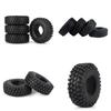 Durable 1.9 Inch Rc Crawler Tires With Aggressive Lugs For 110 Scale Rock Crawlers