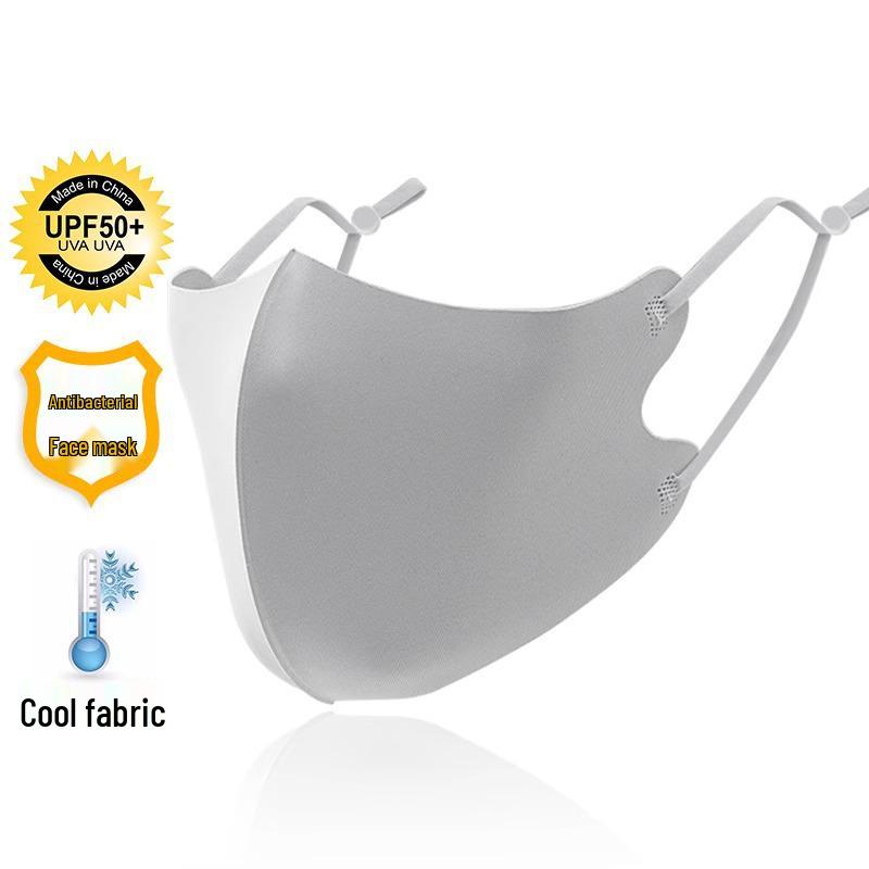 Женская маска из ледяного шелка с защитой от УФ-лучей: 3D Дышащий, Издание Лето 2025