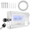 Thermostat On Wall Thermostat Lock Box Clear Ac Lock Box Cover New Thermostat Guard Lockable