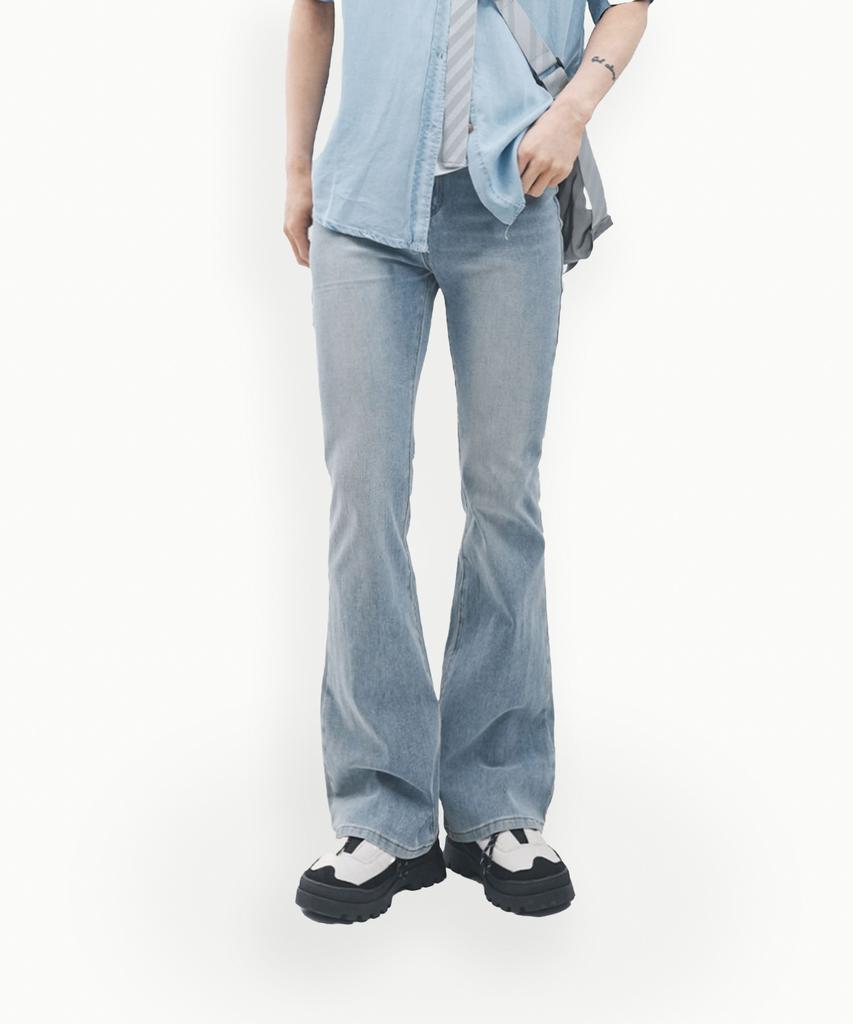 GOLDPERCENT Вневременные джинсы скинни bootcut из лайкры для мужчин (3 цвета, М) (Тип А)