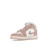 Air Jordan 1 Mid SE GS Legend Pink Kids Sneakers White Sail FN7432-161