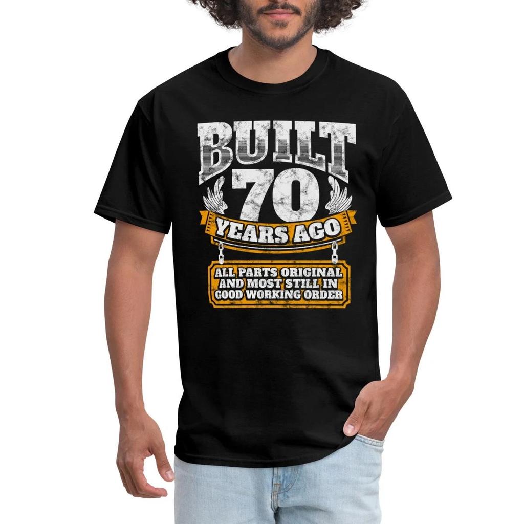 Built 70 Years Ago 70th Birthday Gift Men's T-Shirt