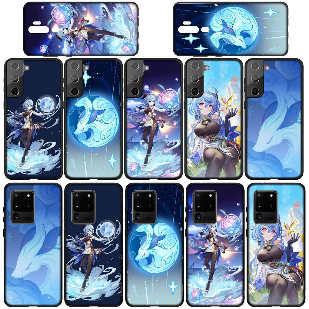 Для Samsung Galaxy S24 S23 iPhone 16 15 14 Xiaomi Redmi Note 13 12 11 10 Plus 9 Pro Max X XR чехол для телефона Gan Yu Genshin Impact GanYu OPPO Huawei Cover