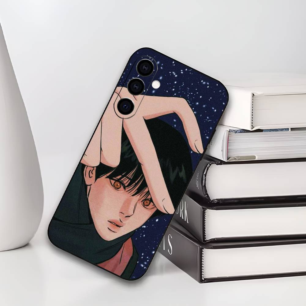 Чехол для телефона Nakyum Seungho Painter of the Night для Samsung Galaxy A73,A72,A71,A70,A53,A52,A51, Мягкий черный силиконовый чехол