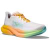 HOKA One One Mach 6 Fashion Comfortable Breathable Low Top Running Shoes Women Running Shoes White Orange 1147810-FTST
