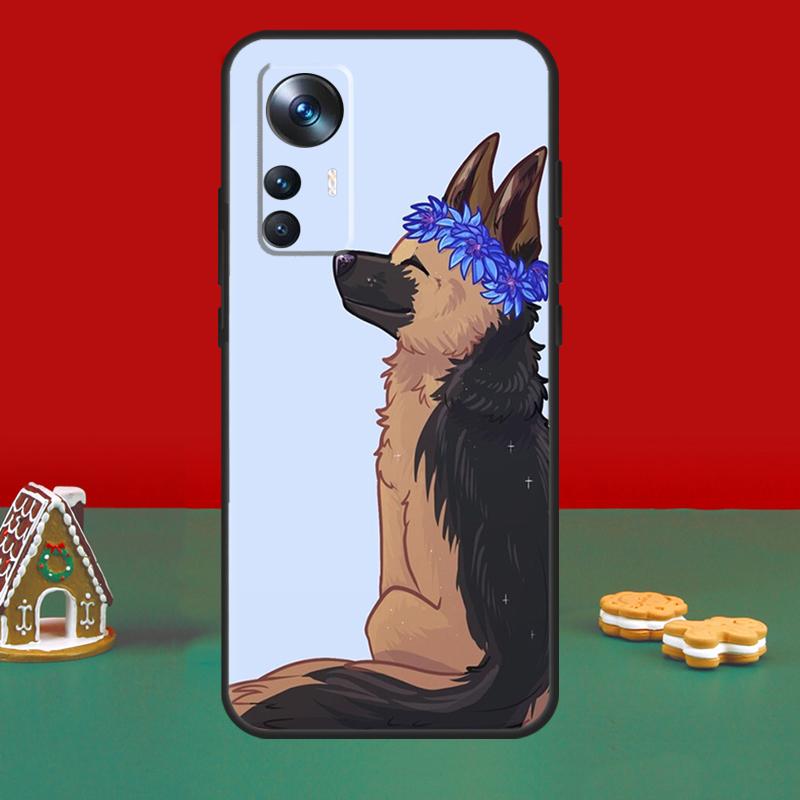 Чехол с изображением немецкой овчарки для Xiaomi 14 Ultra 11T 12T 13T Pro 12 13 Lite POCO X6 M6 Pro X3 X4 X5 M5s F3 F5