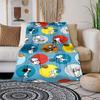 This adorable 3D Snoopy cartoon flannel blanket is comfortable and soft, perfect for use in bedrooms, beds, sofas, picnics, and