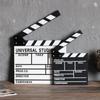 Wooden Photography Prop Regisseur Board Photography Ornaments Regisseur Clapping Board  TV