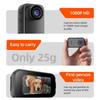 2K Thumb Camera Action Cameras With 130° Wide Angle Lens Magnetic Mount For Outdoor Sports Cycling Skiing