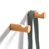 Modern Beech Wood Wall Hook for Clothes, Towels, Handbags, and Hats