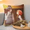 Cushion Cover  Linen  SkinFriendly Soft Decorative Case For Sofa Home Decor Hikikomari Kyuuketsuki No Monmon Pillow cover