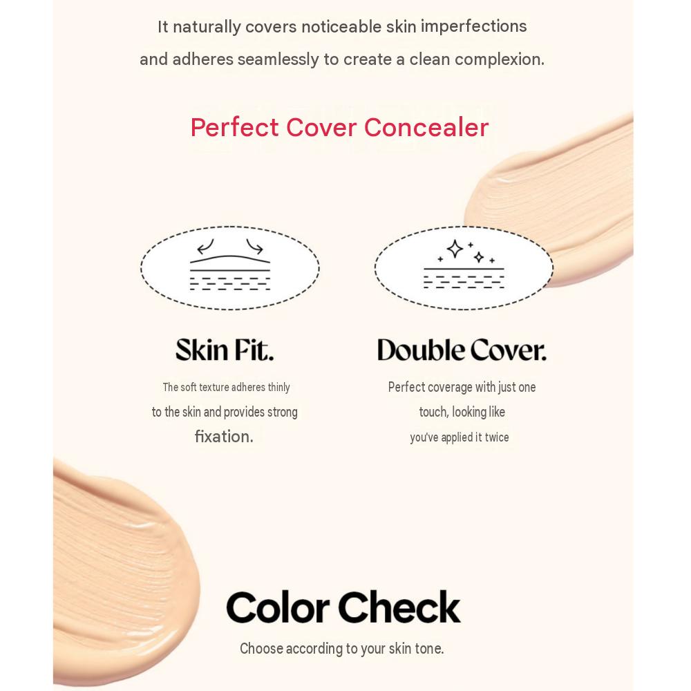 Moolda Skin Fit Double Cover Concealer 8g / 0.28oz.