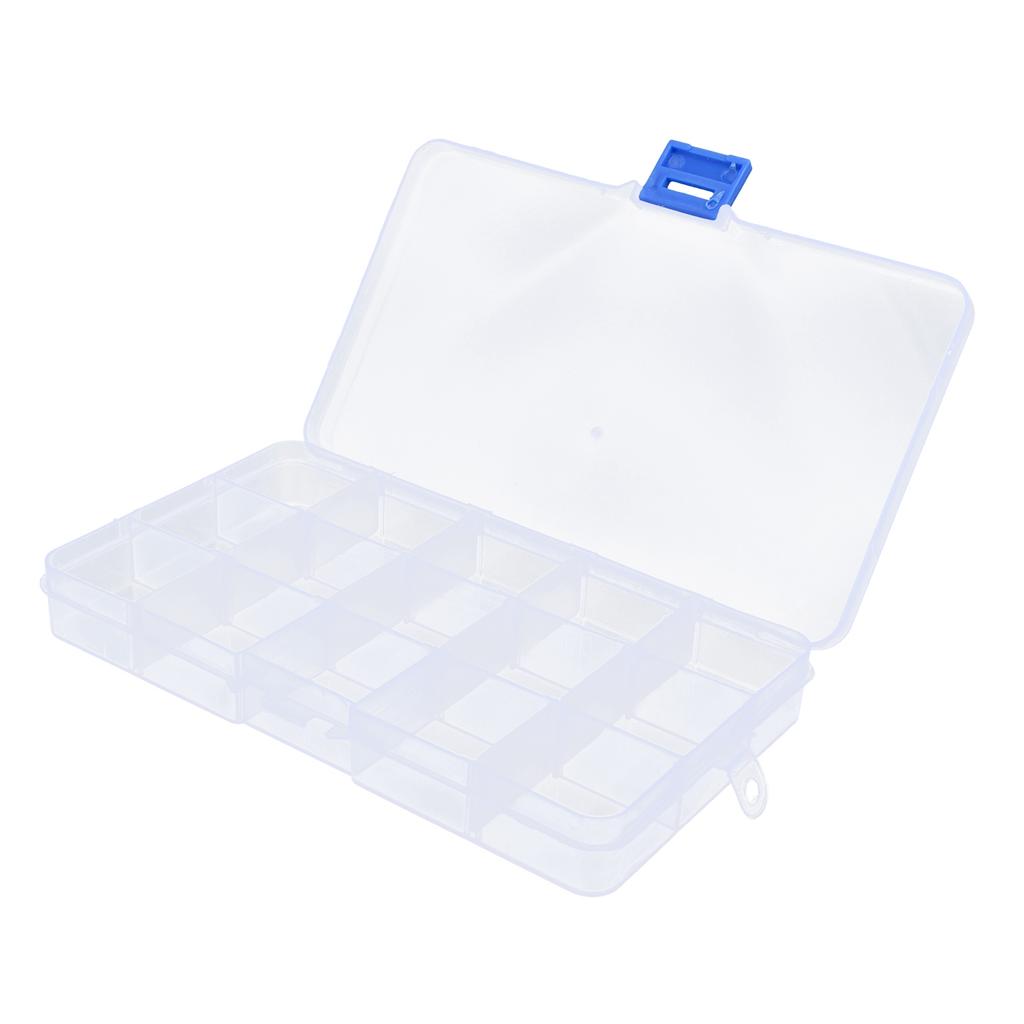 Organizer Box Plastic Material Jewelry Storage Box for Beads Earrings Necklaces Fish Hooks Small