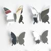12 Pieces Butterfly Wall Stickers ,Wall Decorations DIY Removable ,Mirror Sticker Home Decoration