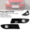 2PCS Fog Light Cover Grille Grill Fit VW Polo 9N3 GTI 2005-2009