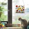 Stained Glass Style Suncatcher Window Hanging, Colorful Sun Catchers for Wall Windows, Durable Acrylic Decor Hanging with Chain Women Wife Aunt