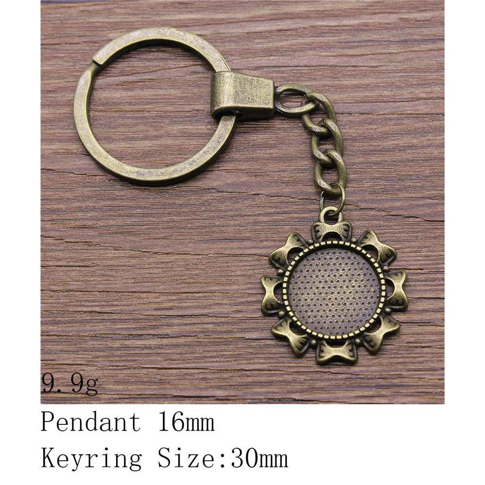 Брелок ко Дню святого Валентина, круглый стеклянный кабошон, подставка для ключей, брелки для ключей, принадлежности для творчества, цепочка для женщин