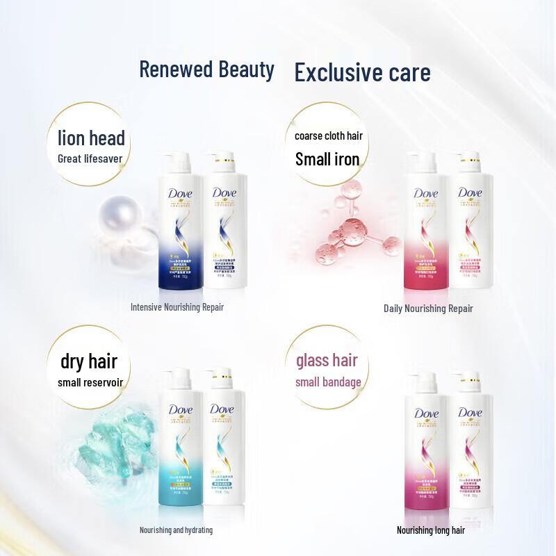 Dove Intensive Nourishment Shampoo & Conditioner Set