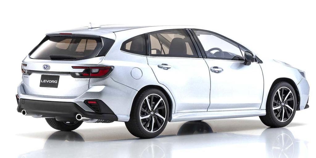 Kyosyo samurai SUBARU Levorg EX Silver Готовый продукт KSR18055S 1/18 GT-H