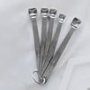 5Pcs Stainless Steel Measuring Spoons Set Square Mini Measuring Spoon Spice Spoons Dosing Spoons for Kitchen Home Cooking
