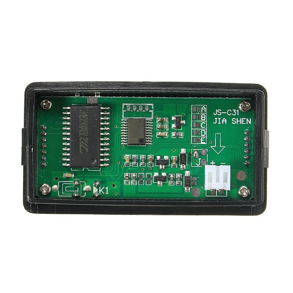 1 шт., 12 В, 24 В, 36 В, 48 В, 60 В, 72 В, 84 В постоянного тока, зеленая/синяя подсветка ЖК-дисплея, тестер емкости батареи, монитор, измерительный прибор