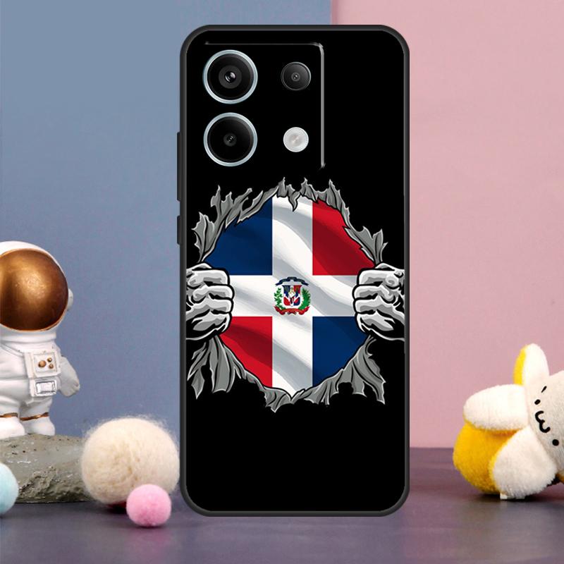 Dominican Republic Flag Case For Xiaomi Redmi Note 13 Pro 12 11 9 10 9S 10S 11S 12S Redmi 12 13 10C 12C 13C Cover