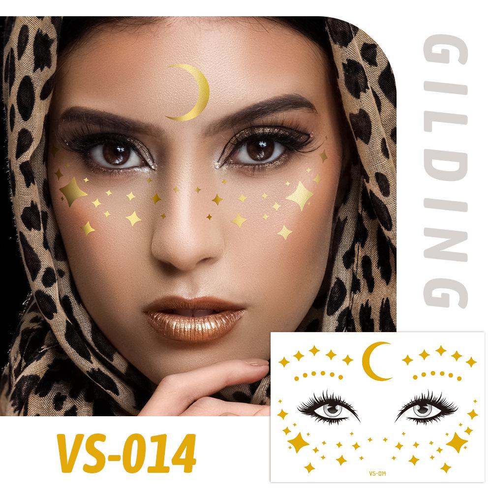 Waterproof Freckle Tattoo Stickers for European Music Festivals