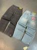 Y2K Harajuku Hip Hop Graphic Oversized Retro Blue Baggy Jeans Mens Womens New High Waist Wide Leg Trouser