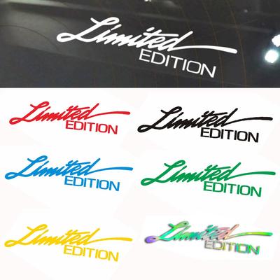 7Colors Car LIMITED EDITION Наклейка Виниловая Светоотражающая Лазерная Наклейка Креативный Автомобильный Стайлинг Наклейка Украшения Автомобиля Аксессуары
