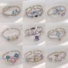 Niche Style Micro Inlaid Zircon Stylish Hand Jewelry Geometry