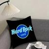 Luxury HHardrock Cafe Cushion Cover Elegant Comfort Pillowcase Sofa Bed Doublesided Printed Invisible Zipper Home Decor