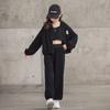Girls Autumn Clothing Children Spring Long Sleeve Loose Sports Sets 3 Piece Suit Shirt + Jacket + Pants Tracksuit
