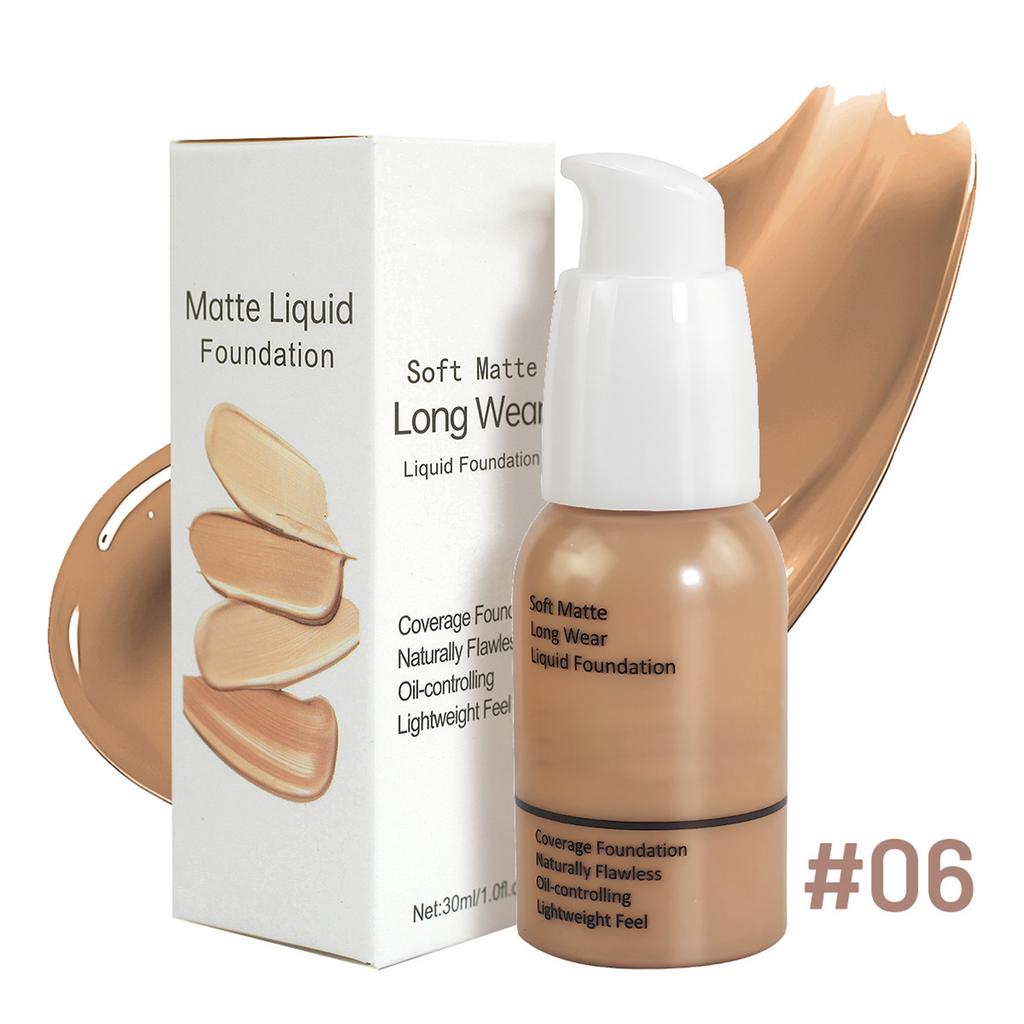 Antioxidant Concealer And Foundation 30ml Long-lasting Oil-control Natural Waterproof Non-smear Concealer Cream