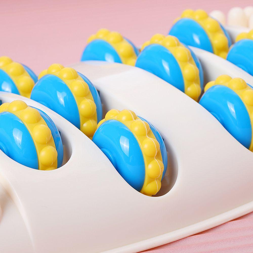 Массажный коврик, массажер, инструмент, 3D ролик шиацу, массажный ролик для ног, роликовое колесо, акупунктурная точка