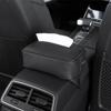 Автомобильная коробка для салфеток, прочный кожаный диспенсер для автомобильных салфеток, стильное украшение, автомобильный держатель для салфеток, автомобильные аксессуары для интерьера