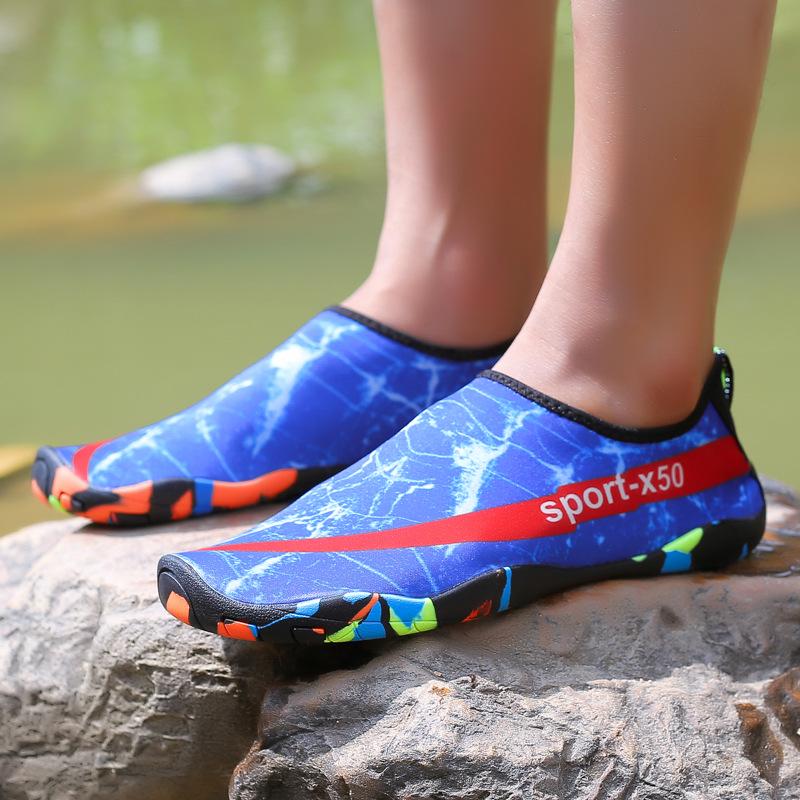 Пляжная обувь для мужчин и женщин, для дайвинга, снорклинга, для хождения по реке, мягкая обувь, обувь для босых ног, нескользящая