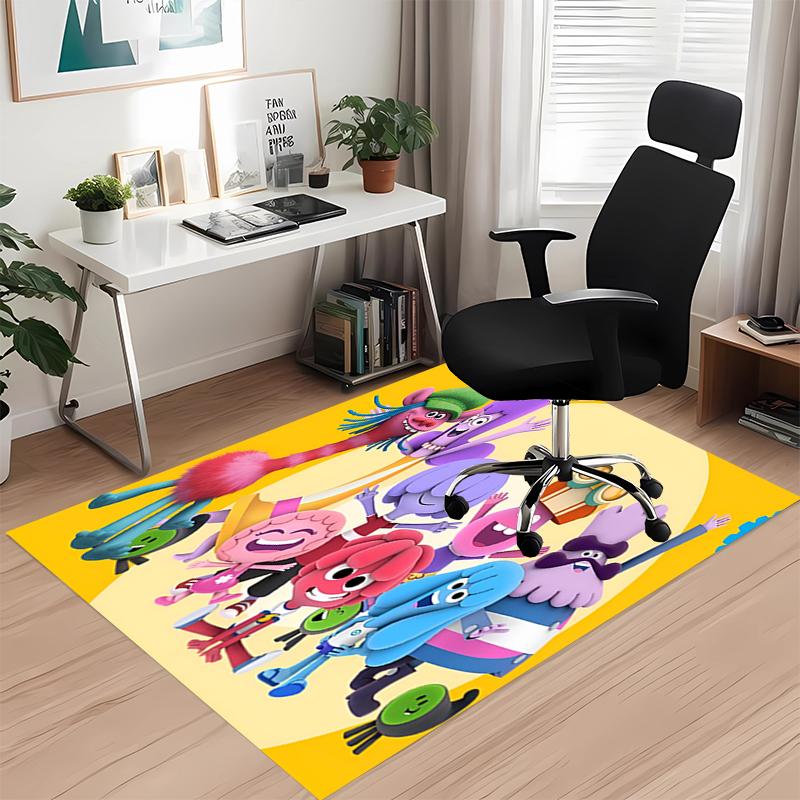Jelly Jamm Printed Carpetrugfor Office Chair Living Room Bedroom Kitchen Room Decor Gifts