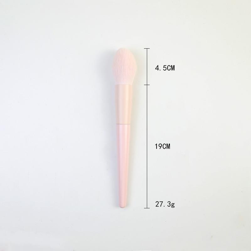 26-Piece Professional Pink Makeup Brush Set: Powder, Eyeshadow & Detail Brushes