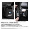 PEXW2 Leather Car Seat Cup Holder Hang Drink Storage Box Accessorie For BMW M M2 M3 M4 M5 M6 E46 E90 E60 F30 E39 X1 X3 X4 X5
