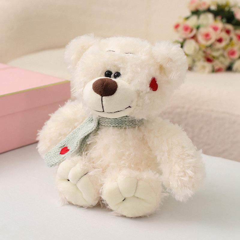 Cartoon Love Bear Hug Bear Doll Plush Toy Bunny Doll Children Accompany Soothing Doll