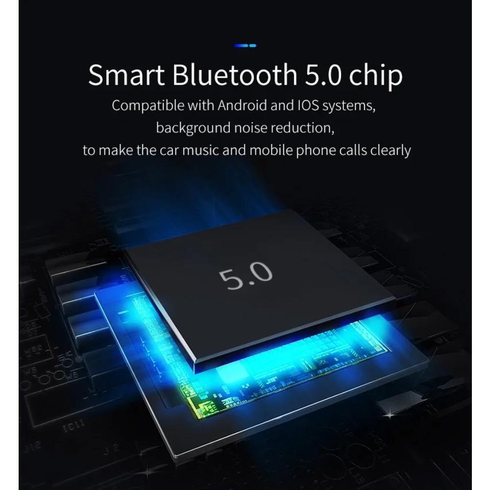 Автомобильный FM-передатчик Handsfree Wireless Bluetooth 5.0 Автомобильный комплект MP3-плеер USB Быстрое зарядное устройство QC3.0 Автомобильные аксессуары FM-модулятор