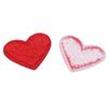 20pcs/lot Iron On Love Heart Patches Badge Appliques Clothes Sticker