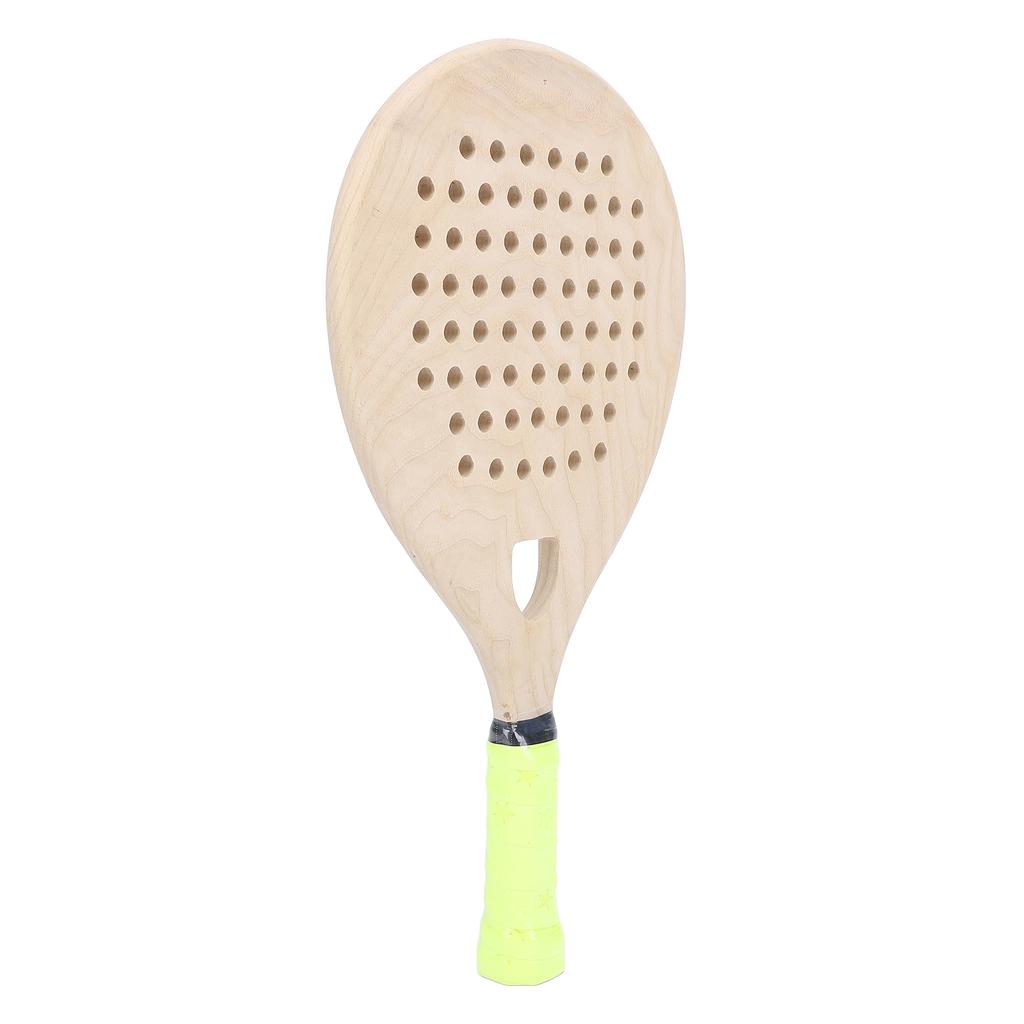 Beach Tennis Paddle Lightweight Wooden Beach Tennis Racket Better Control Anti Slip