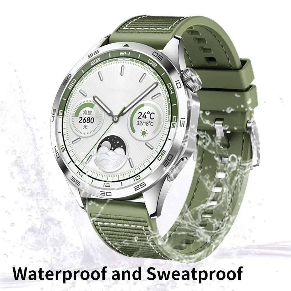 20mm 22mm Nylon Woven Strap For Huawei Watch GT6 Band Wristband for Huawei WatchGT4 GT3 Pro Bracelet Watchband For Samsung Galaxy Watch 7 6 5 Strap
