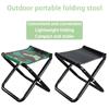 Ultralight Outdoors Camping Lron Stool Lightweight Tourist Beach Chair Foldable For Leisure Portable Folding Seat