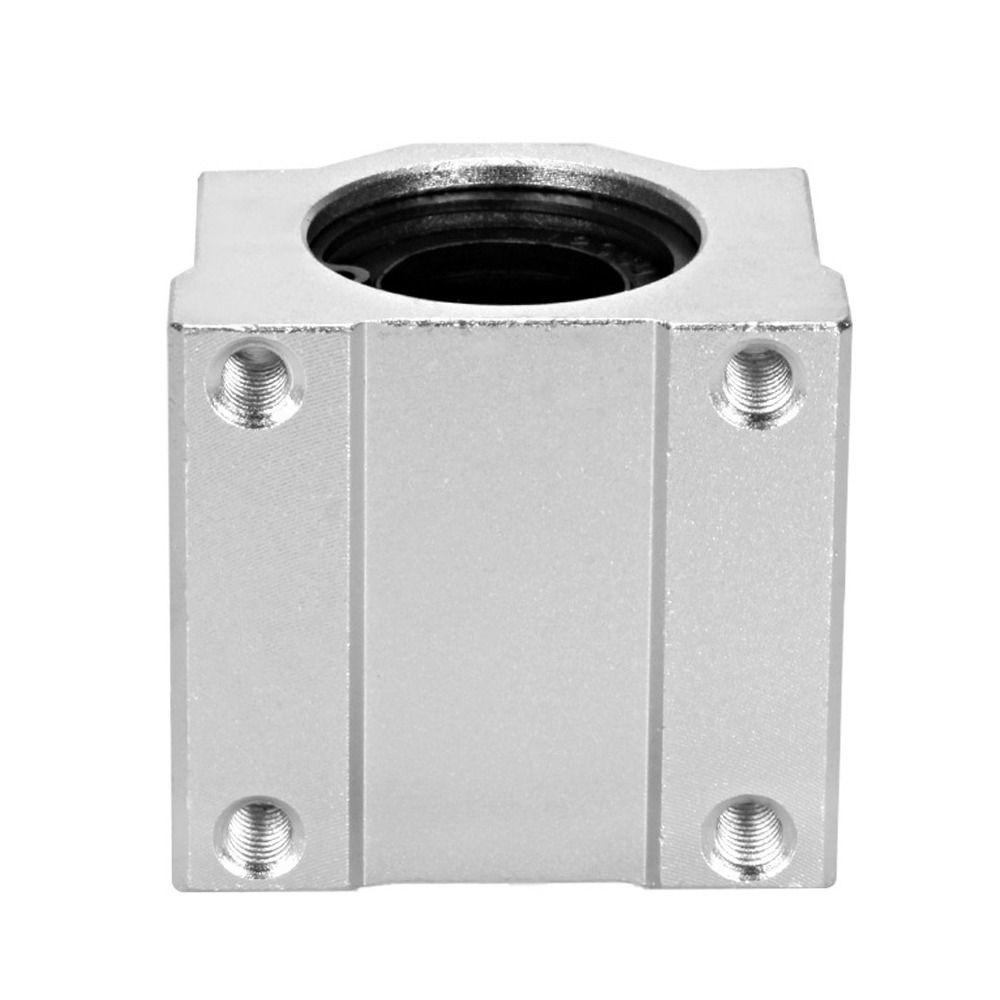 CNC Router Slide Bushing Block SCS16UU SCS20UU Guild Rail Shaft 3D Printer Shafts Rod Parts