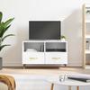 VidaXL TV Stand White 80x36x50 Cm Engineered Wood 828948