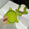 1/2 шт. Мыльница в виде черепахи, материал ПП, держатель для мыла, для душа, ванной комнаты, кухни, противоскользящий поддон для мыла, домашний декор