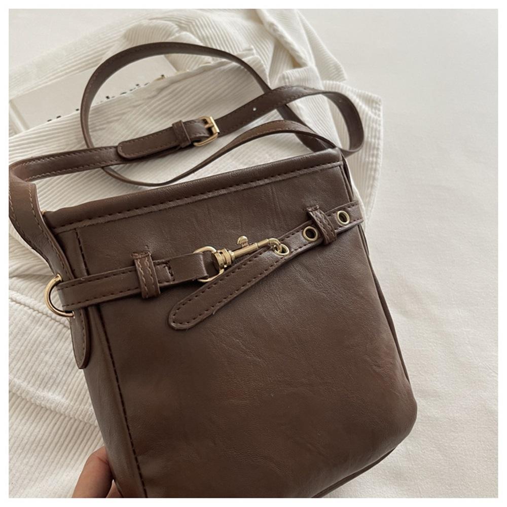 Bucket Bag, High-end Fashion, Versatile Mobile Phone Bag, Commuter Shoulder Crossbody Bag, Women's Bag
